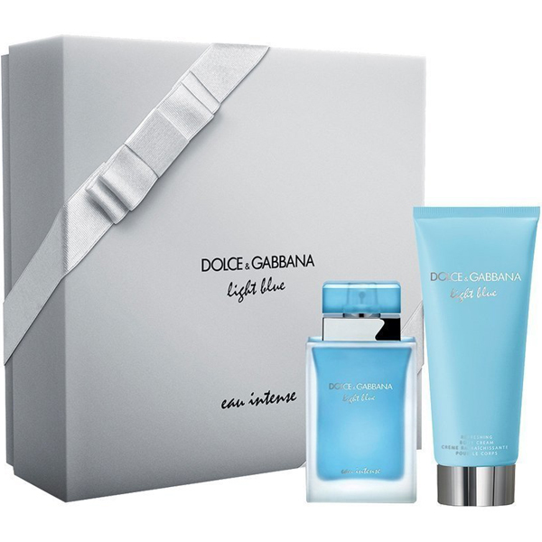 Dolce&Gabbana Light Blue Eau Intense Set (EDP 50ml + BL 100ml) pentru Femei