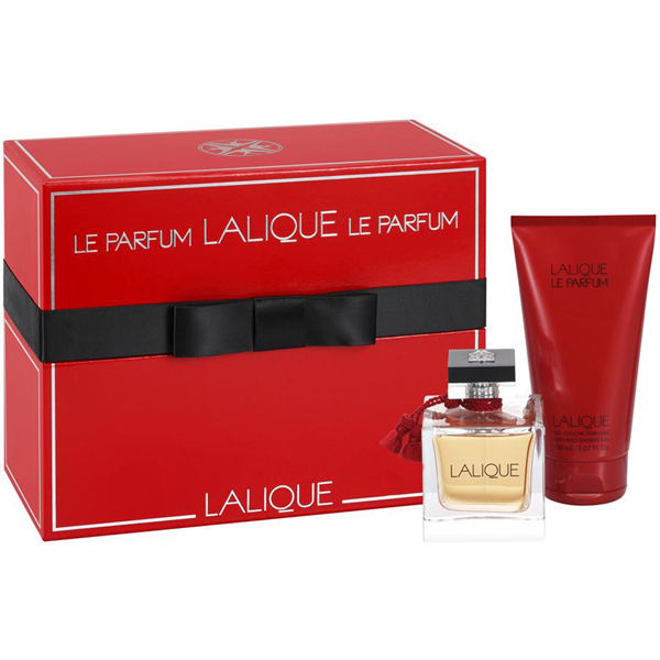 Lalique Le Parfum Set (EDP 100ml + SG 150ml) pentru Femei