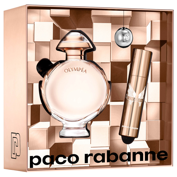 Paco Rabanne Olympea Set (EDP 50ml + EDP 10ml + Key Ring) pentru Femei